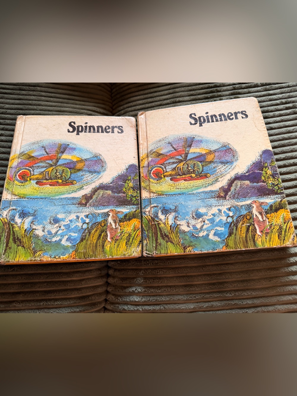 Spinners Illustrated Book Set - Colorful Vintage Cover